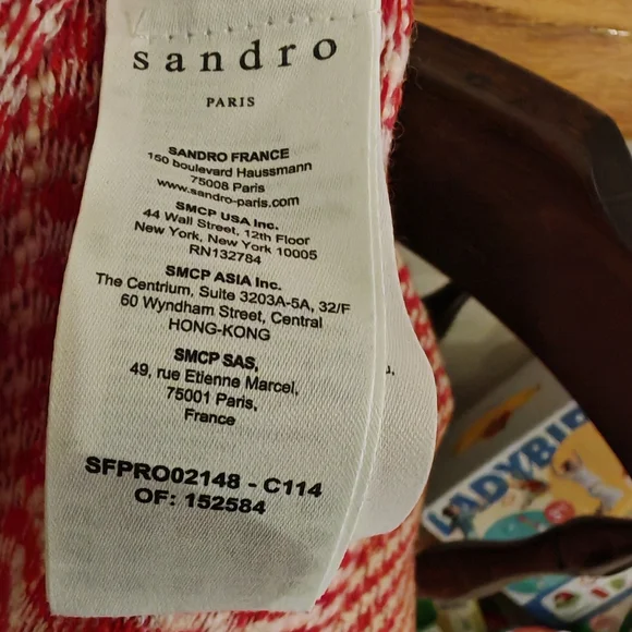 Sandro Paris Edmee Dress 0200 - Picture 15 of 16